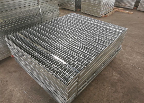 گریتینگ فولادی مستطیل شکل Q235 گریتینگ ضد خوردگی 90 میلی متر
