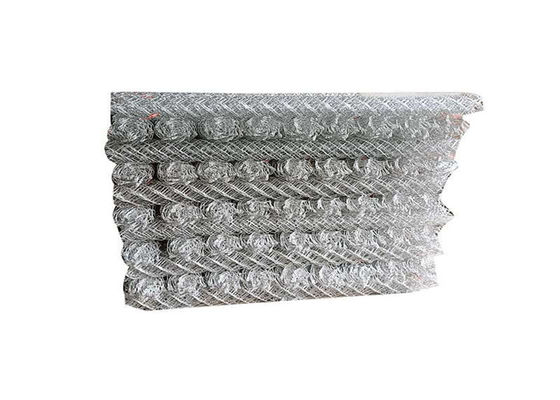 نرده مش سایکلون روکش دار 60 * 60 میلیمتر مش الماس روکش PVC