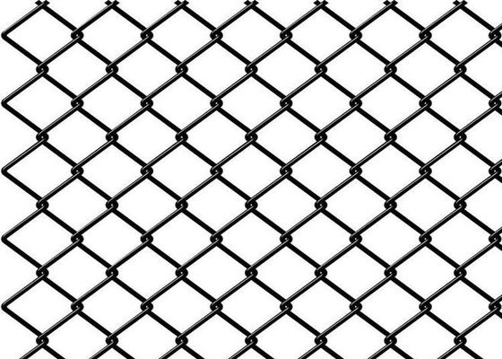 حصار پیوندی زنجیر الماس با روکش PVC مشکی