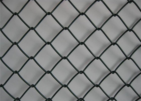 حصار پیوندی زنجیر الماس با روکش PVC مشکی