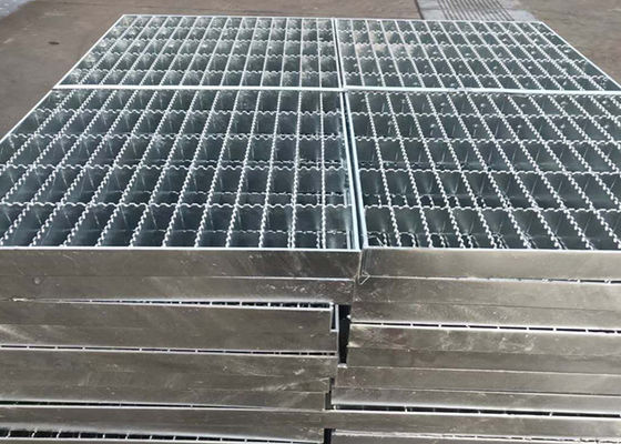 سکوی ساختمانی راه باریک Steel Grating 20mm Hot فرو بردنped Galvanized