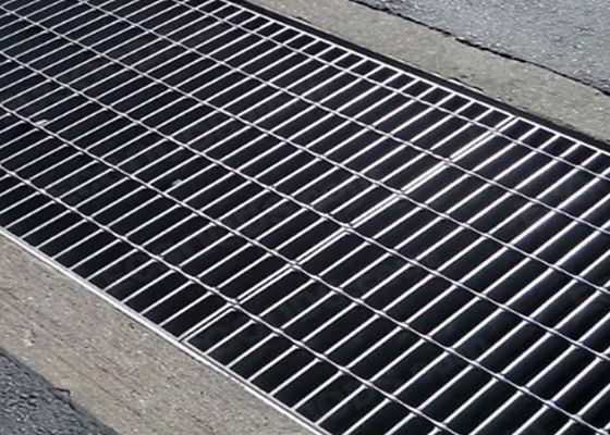 سکوی ساختمانی راه باریک Steel Grating 20mm Hot فرو بردنped Galvanized
