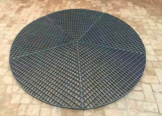 روکش منهول فلزی در فضای باز مشبک گالوانیزه مدور 25 * 3 میلی متر