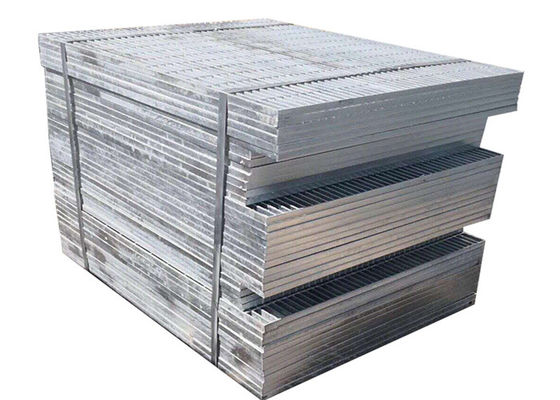 ضد فشار Skid 100mm راه باریک Steel Grating Pressure For Locked For Bridge Bridge