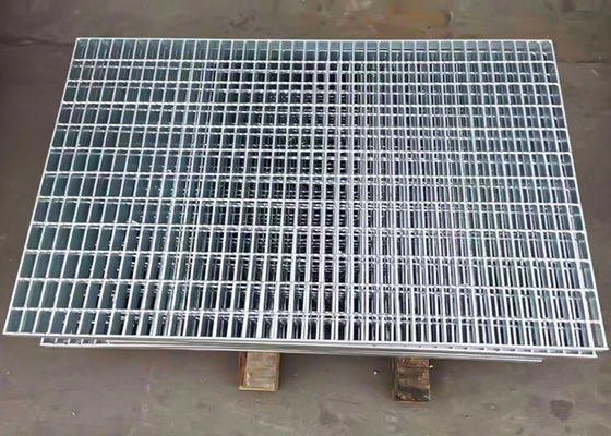 ضد فشار Skid 100mm راه باریک Steel Grating Pressure For Locked For Bridge Bridge