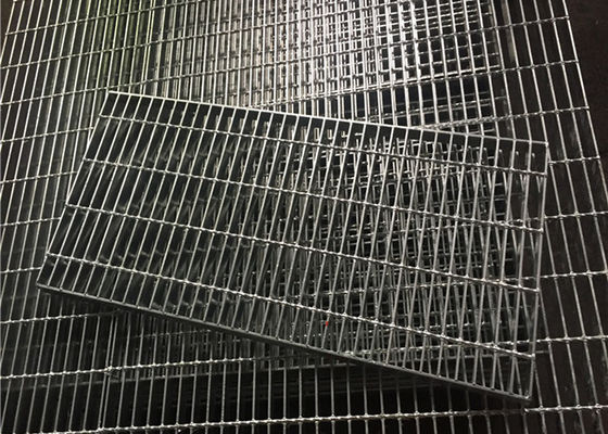 ضد فشار Skid 100mm راه باریک Steel Grating Pressure For Locked For Bridge Bridge