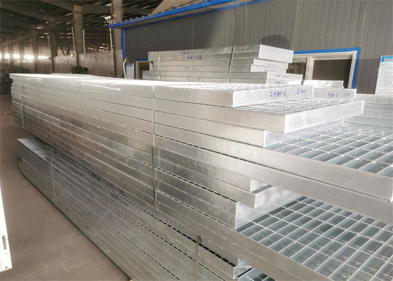 ورق گریتینگ فولادی سکوی اتومبیل 50x4 میلی متر مقاومت در برابر خوردگی