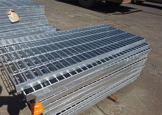 SGS صنعتی نوار فولادی کربن دنده گریتینگ گرم گالوانیزه