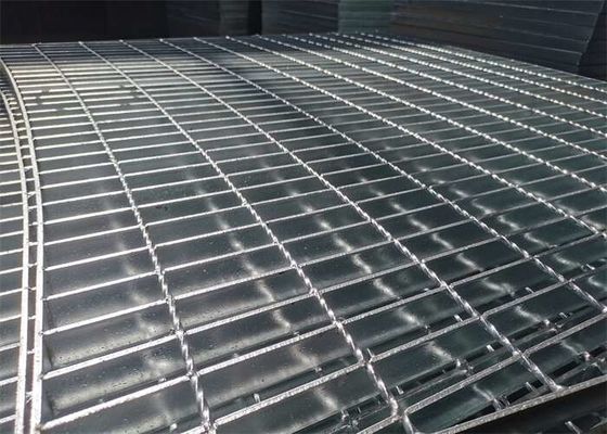مصالح ساختمانی فلزی گریتینگ سنگین گالوانیزه 3 X 25 میلی متر