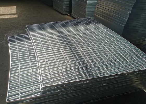 Deck Driveway Galvanized Steel Grate Panels 3x24ft HSE Certification