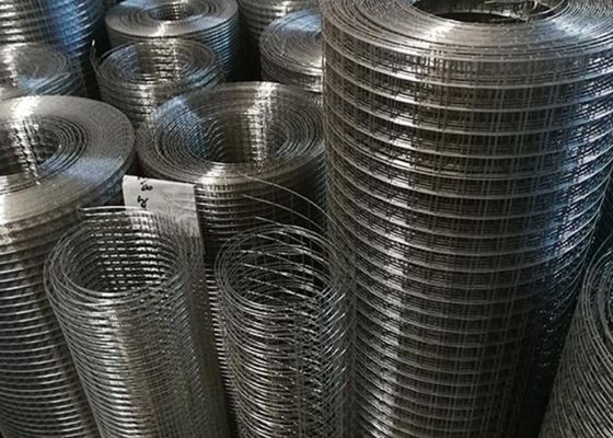 حصار مش سیم جوش داده شده مدار مدرسه OEM 5X5mm گالوانیزه گرم