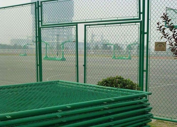 حصار پیوندی زنجیره ای الماس با ارتفاع 4.0 میلی متر 6FT برای نرده های بزرگراه